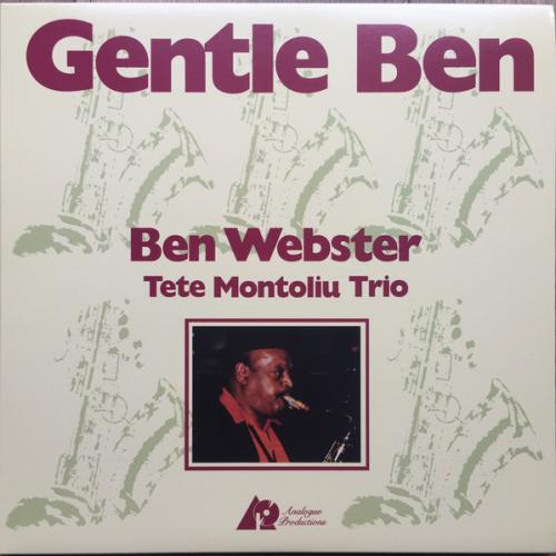 Виниловая пластинка Ben Webster - Gentle Ben (Analogue) (Limited Edition, Black Vinyl 2LP)