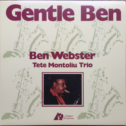 Виниловая пластинка Ben Webster - Gentle Ben (Analogue) (Limited Edition, Black Vinyl 2LP)