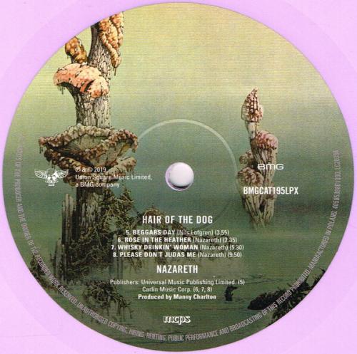 Виниловая пластинка Nazareth - Hair Of The Dog (Coloured Vinyl LP)