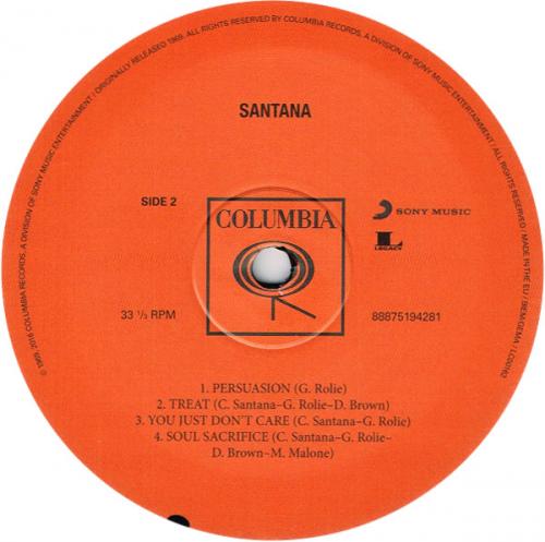 Виниловая пластинка Santana SANTANA (180 Gram)