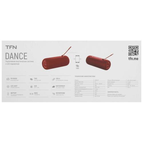 Портативная колонка TFN Dance Red