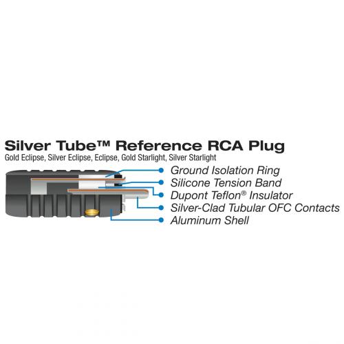 Разъем Wire World Male Silver Tube RCA 11mm (RCAM11MM)