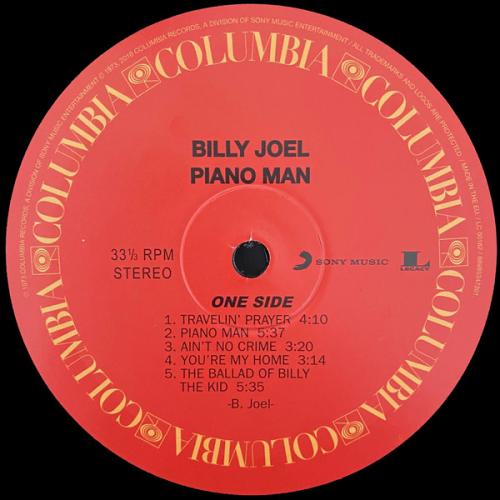 Виниловая пластинка Billy Joel PIANO MAN