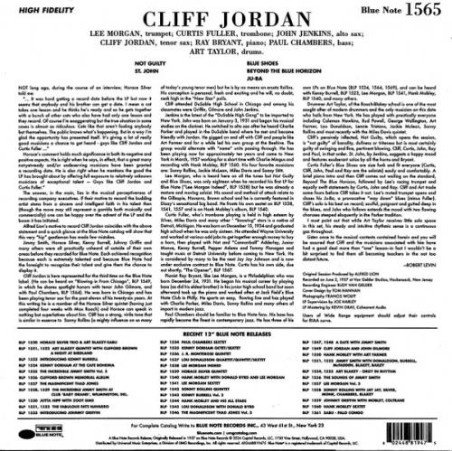 Виниловая пластинка Clifford Jordan - Cliff Jordan (Analogue, Tone Poet) (Black Vinyl LP)