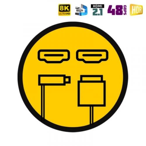 Кабель HDMI Dr.HD 8K Сверхтонкий Тип A 1.5 м