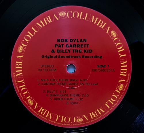 Виниловая пластинка Dylan, Bob, Pat Garrett & Billy The Kid (Black Vinyl)