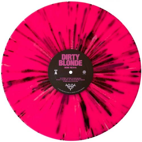 Виниловая пластинка Bebe Rexha - Dirty Blonde (alternative artwork) (Black/Pink/White Splatter 2LP)