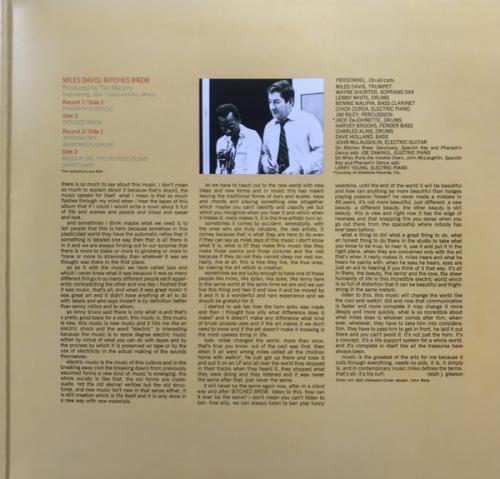 Виниловая пластинка Sony MILES DAVIS, BITCHES BREW (Black Vinyl/Gatefold)