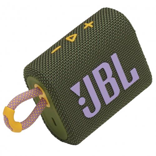 Портативная колонка JBL Go 3 Green (JBLGO3GRN)