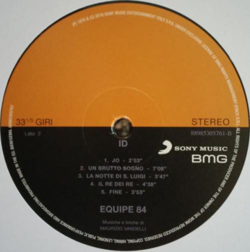 Виниловая пластинка Equipe 84 - Id (Black Vinyl LP)