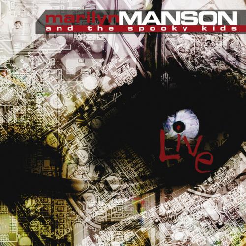 Виниловая пластинка Marilyn Manson & The Spooky Kids – Live (Green & Blue Splatter Vinyl LP)