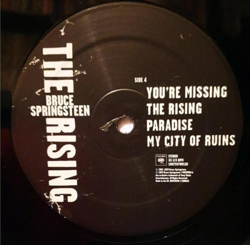 Виниловая пластинка Sony BRUCE SPRINGSTEEN, THE RISING (Black Vinyl)