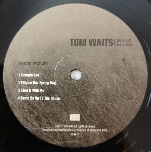Виниловая пластинка Tom Waits - Mule Variations (Black Vinyl 2LP)