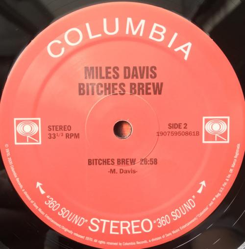 Виниловая пластинка Sony MILES DAVIS, BITCHES BREW (Black Vinyl/Gatefold)