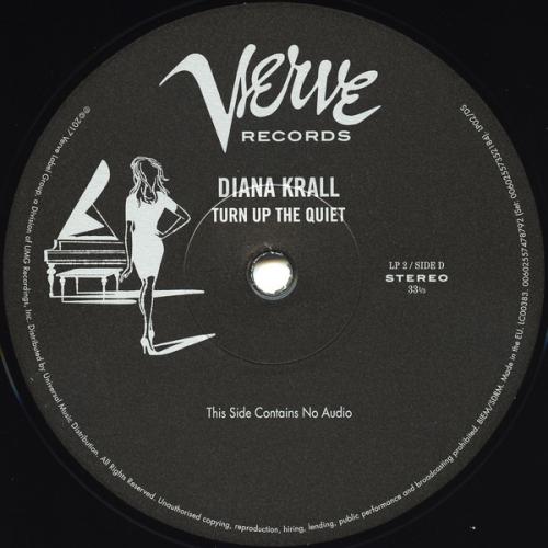 Виниловая пластинка Krall, Diana, Turn Up The Quiet