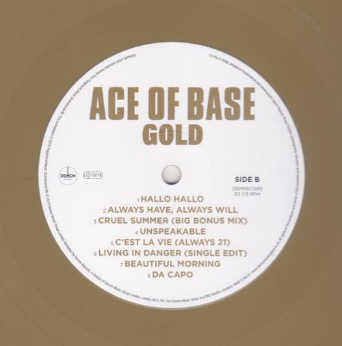 Виниловая пластинка ACE OF BASE - Gold (Gold Vinyl)