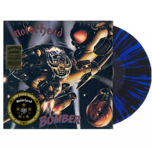 Виниловая пластинка Motorhead - Bomber (Blue & Black Splatter Vinyl LP, Half Speed)