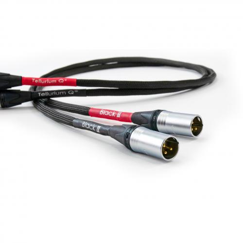 Кабель межблочный аудио Tellurium Q Black II XLR 1.5 m