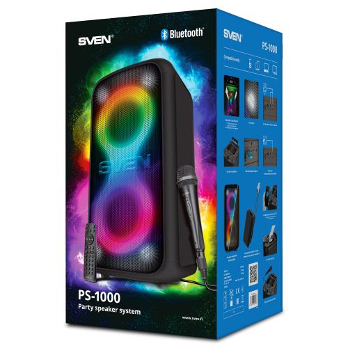 Портативная акустика Sven PS-1000 Black