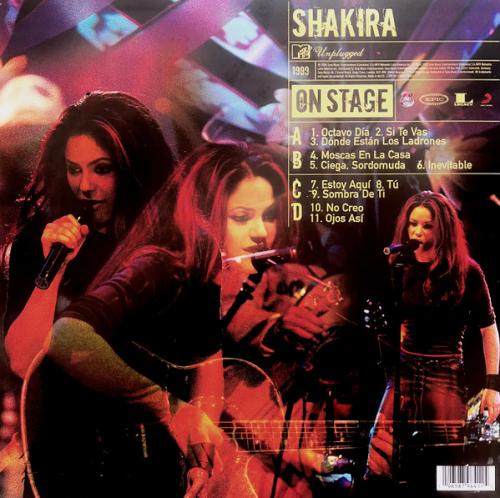 Виниловая пластинка Shakira - MTV Unplugged (Black Vinyl 2LP)
