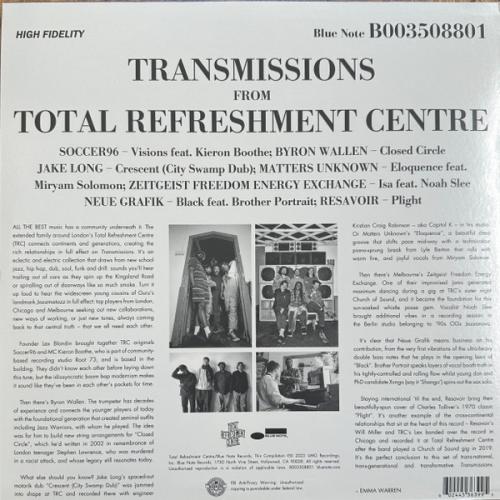 Виниловая пластинка Various Artists - Transmissions From Total Refreshment Centre (Black Vinyl LP)