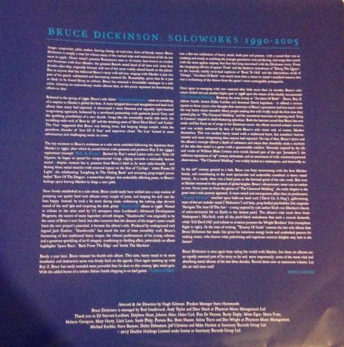 Виниловая пластинка Bruce Dickinson - Tattooed Millionaire (180 Gram Black Vinyl LP)