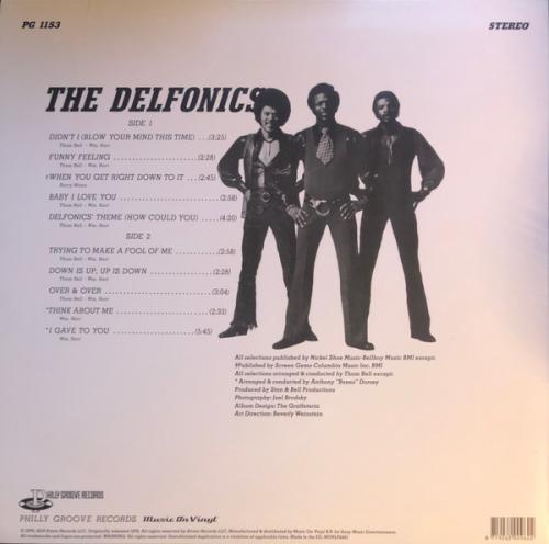 Виниловая пластинка The Delfonics - The Delfonics (Black Vinyl LP)
