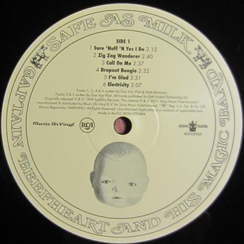 Виниловая пластинка Captain Beefheart - Safe As Milk (2LP)