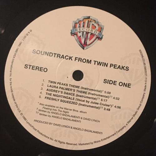 Виниловая пластинка Angelo Badalamenti TWIN PEAKS (OST)