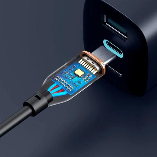 USB кабель HAVIT CB603 USB-C - USB-C BK 1m