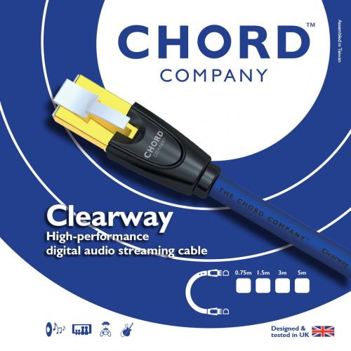 Кабель Chord Company Clearway Digital Streaming 10m