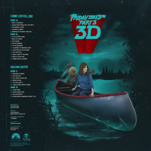 Виниловая пластинка OST - Friday The 13th Part III (Harry Manfredini) (Coloured Vinyl 2LP)