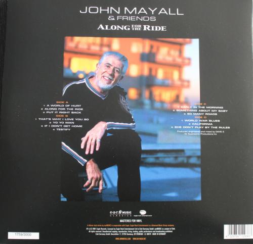 Виниловая пластинка John Mayall and Friends - Along For The Ride (Limited Edition 180 Gram Black Vinyl 2LP)