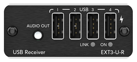 Приемник сигналов аудио USB 2.0 и RS-232 Kramer EXT3-U-R