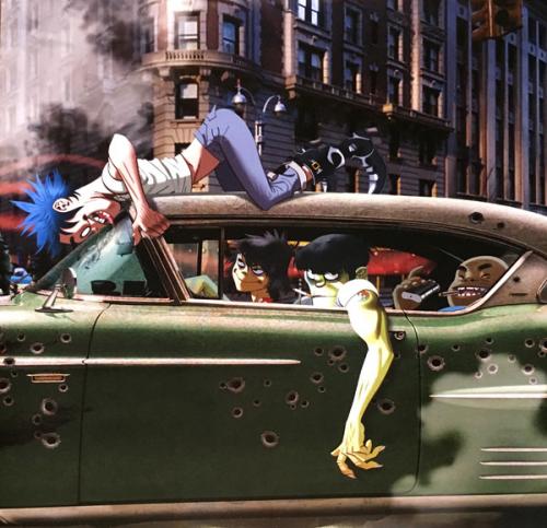 Виниловая пластинка Gorillaz HUMANZ (180 Gram/Gatefold)