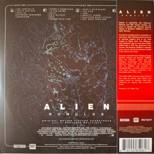 Виниловая пластинка OST - Alien: Romulus (Benjamin Wallfisch) (Black Vinyl 2LP)