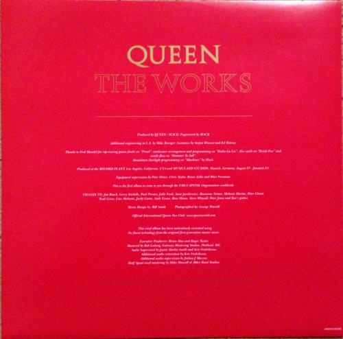 Виниловая пластинка Queen, The Works (Standalone - Black Vinyl)