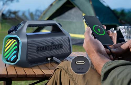 Портативная акустика Soundcore Boom 2 PluS Голубой