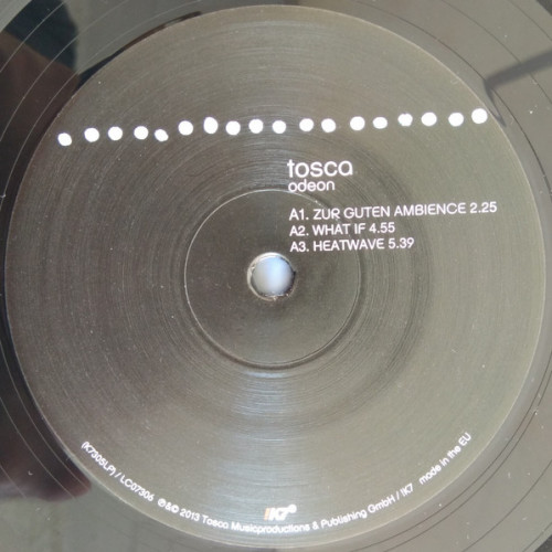 Виниловая пластинка Tosca - Odeon (Black Vinyl 2LP)
