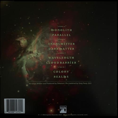 Виниловая пластинка Delerium - Spheres (coloured) (Сoloured Vinyl 2LP)