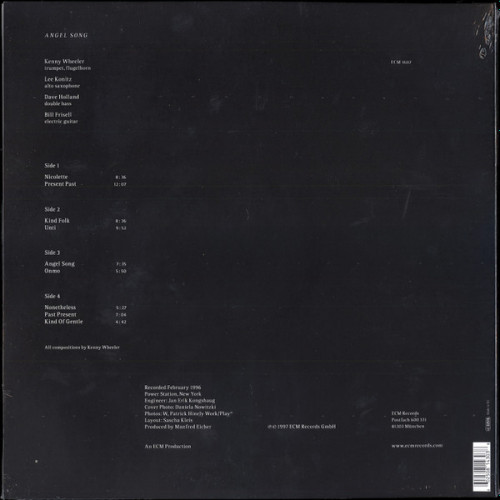 Виниловая пластинка Wheeler; Konitz; Holland; Frisell - Angel Song (Analogue) (Black Vinyl 2LP)