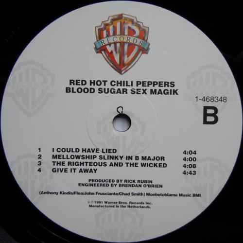 Виниловая пластинка WM Red Hot Chili Peppers Blood Sugar Sex Magik (180 Gram/Remastered)