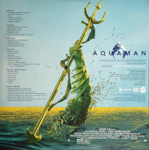 Виниловая пластинка OST - Aquaman  (Black Vinyl 3LP)