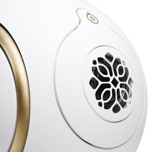 Акустическая система Devialet Phantom Ultimate 98 dB Opéra de Paris, белый/сусальное золото