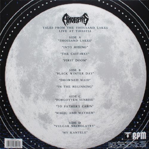Виниловая пластинка Amorphis - Tales From The Thousand Lakes: Live At Tavastia (Blue Blackdust Vinyl 2LP)