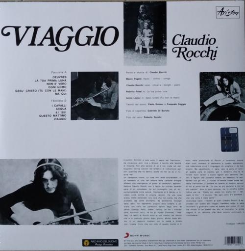 Виниловая пластинка Claudio Rocchi - Viaggio (Coloured Vinyl LP)