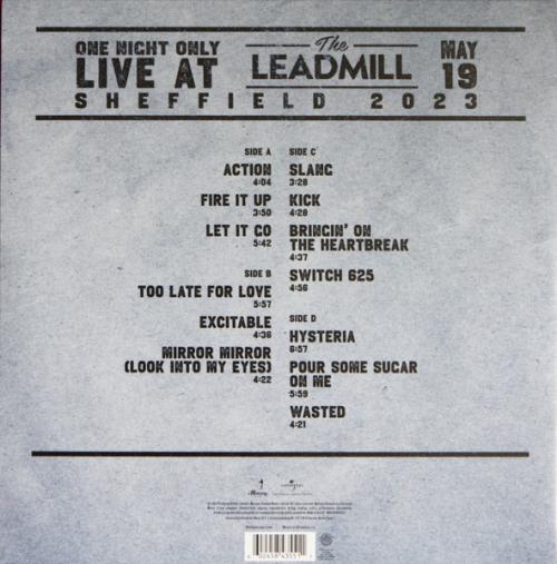 Виниловая пластинка Def Leppard - Live At Leadmill (RSD2024, Silver Vinyl 2LP)