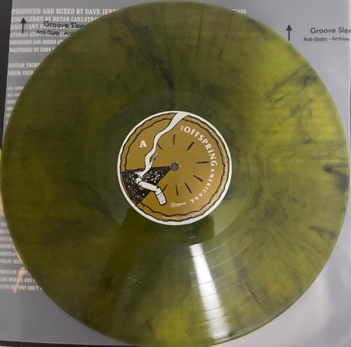 Виниловая пластинка The Offspring - Americana (Transparent Green / Black Marbled Vinyl LP)