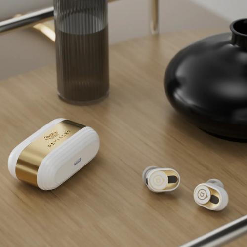 Беспроводные наушники Devialet Gemini II Opéra de Paris, белый/золото