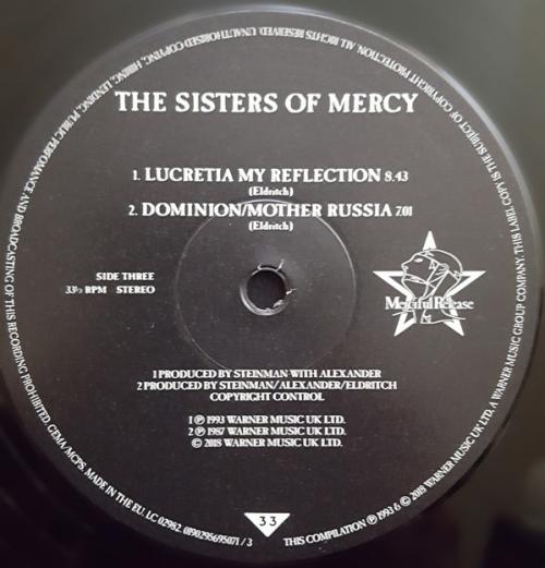 Виниловая пластинка WM The Sisters Of Mercy Greatest Hits Volume One: A Slight Case Of Overbombing (180 Gram/Gatefold)